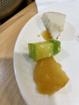 Typical dessert   at Homie Vegan in Hanoi