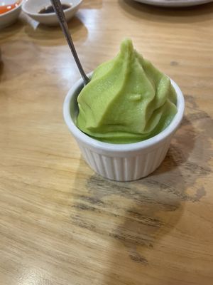 Matcha icecreamm  at Homie Vegan in Hanoi