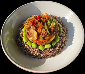  at Seven's Flexitarian Restaurant  in Kunming