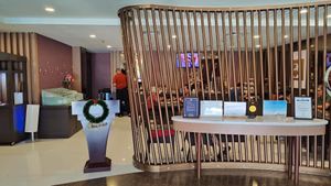 cafe entrance  at Celestial's Food in Batam