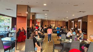 cafe interior at Celestial's Food in Batam