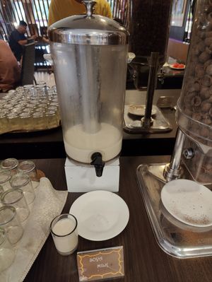 Soya milk at Celestial's Food in Batam