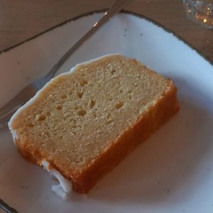 lemon cake 2,50€ at JayJay Yoga Cafe in Cologne