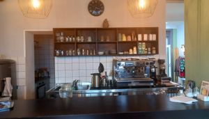 interior at JayJay Yoga Cafe in Cologne