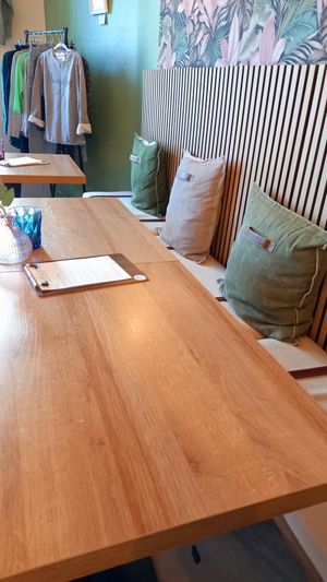 more interior at JayJay Yoga Cafe in Cologne