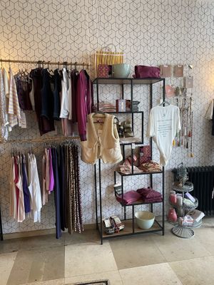 Inside yoga café  at JayJay Yoga Cafe in Cologne