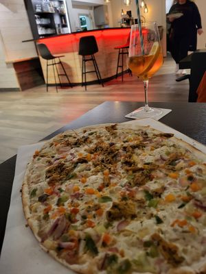 Flammkuchen at Clubhausbistro Vimbuch in Buehl