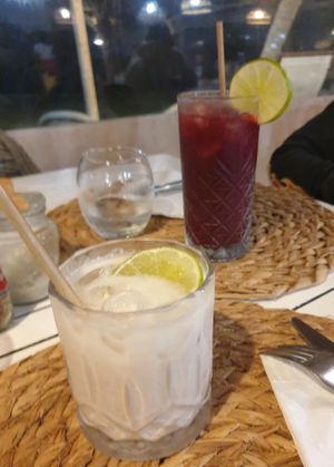 Cocktails at Lili au Lagon - Restaurant Le François in Le Francois