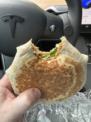 Vegan Crunchwrap is amazing   at Plant Based Zo in Atlanta