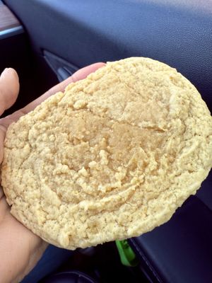 Lemon cookie  at Plant Based Zo in Atlanta