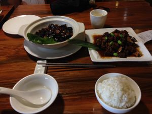 lunch  at iVegan in Shanghai