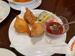 Samosas  at Ganesh in Hiroshima