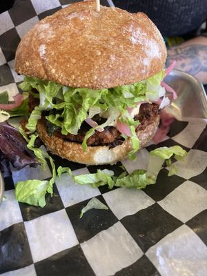 Mad bunny burger   at Mad Rabbit Cafe in Madison