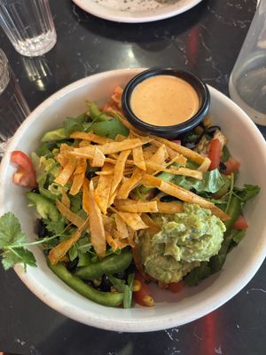 Southwest salad  at Mad Rabbit Cafe in Madison