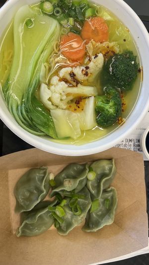 How I designed a Dumpling Noodle & Veggie soup 🍲   at AKL - Po Po Dumplings in Auckland
