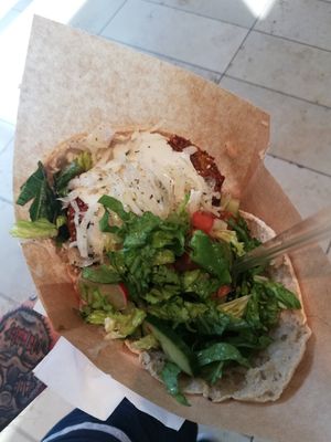 Falafelpita at Boussi Falafel - Hamburg in Hamburg
