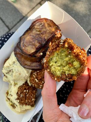 Crunchy and delicious!   at Boussi Falafel - Hamburg in Hamburg