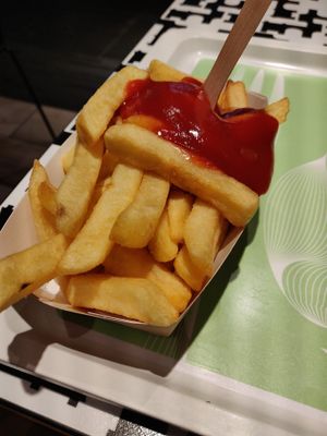 Chips at Boussi Falafel - Hamburg in Hamburg