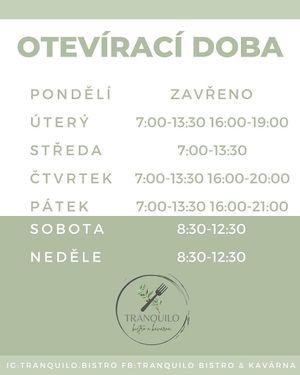  at Tranquilo in Brno