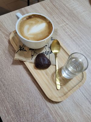 Oat cappucino at Tranquilo in Brno