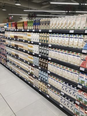 Milk alternatives   at Waitrose - Khalifa City in Abu Dhabi