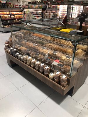 Nut counter at Waitrose - Khalifa City in Abu Dhabi