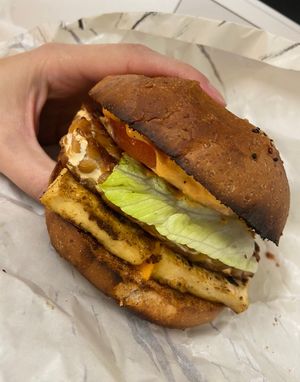 Reef burger  at TREEHOUSE - Tsim Sha Tsui in Kowloon