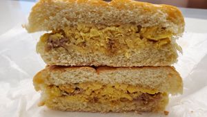 Sausage Cheez with Just Egg at ZoJu - Maybe closed in Hartford