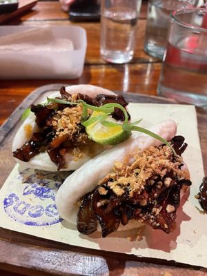 Bao Buns  at Noods Wok Bar in Siargao