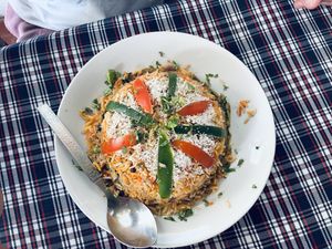 VEG briyani  at Agonda Corner in Agonda