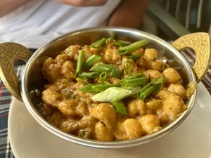 Chana masala  at Agonda Corner in Agonda