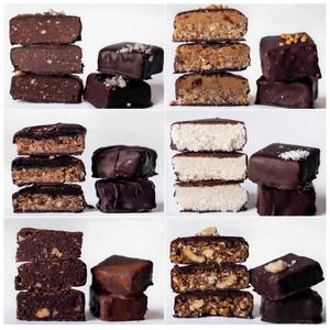 Selection of TANU sweets at Tanu Bomboneria in Barcelona