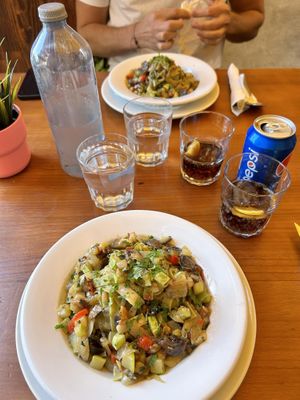 Super delicious vegan pasta, the lady who worked there couldn’t speak much English but she was super helpful and understood what vegan means.  at Candelaria La Cocinera in Tenerife