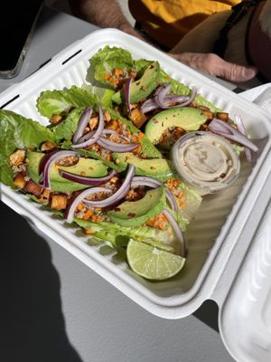 Lettuce Wraps   at Blue Zone in Espanola