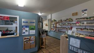 Inside at Blue Zone in Espanola