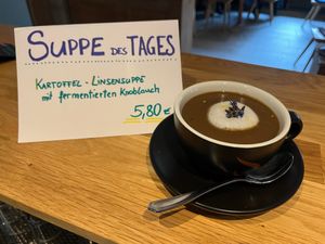 Tagessuppe at Cafe Lume in Serfaus
