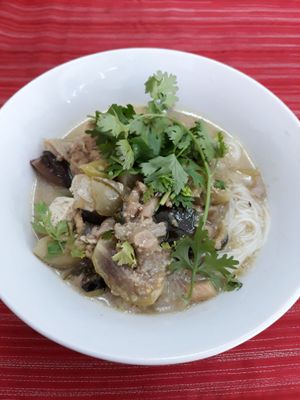 Noodle soup at Chuan Siang in Chiang Mai