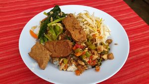 30 Baht - delicious! at Chuan Siang in Chiang Mai