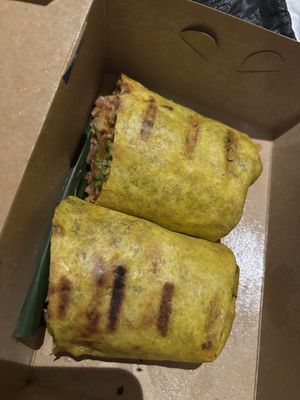 Jackfruit and tempeh wrap  at Nourish - Uluwatu in Pecatu