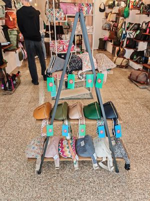 Banana bags at Le Clos des Sacs in Lille