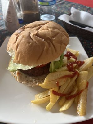   at Govindas Vegetarian Food & Yoga in Leticia