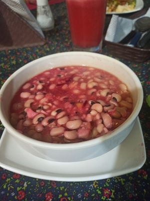 Beans? at Govindas Vegetarian Food & Yoga in Leticia