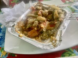   at Govindas Vegetarian Food & Yoga in Leticia