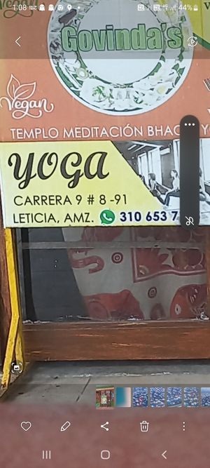  at Govindas Vegetarian Food & Yoga in Leticia