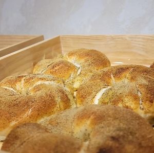 Vegan Cheese Potato Bagel at NORDI - 노르디 in Seoul