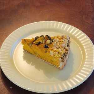 Vegan Pumpkin Tart (Gluten-Free) at NORDI - 노르디 in Seoul