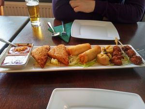 Starter Platter at Leaf Vegetarian in Rotterdam