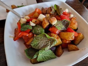 Three treasures at Leaf Vegetarian in Rotterdam