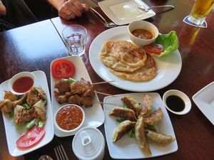 great variety at Leaf Roterdam at Leaf Vegetarian in Rotterdam