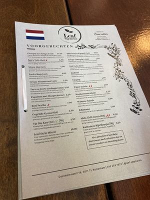   at Leaf Vegetarian in Rotterdam